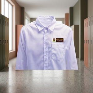 Écusson scolaire personnalisable économique en tissu, découpe laser, bordure lavable pour uniformes et vêtements - Product Image 3
