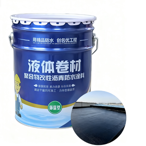 Soluzione Liquida Membrana Impermeabilizzante a Base di Bitume Resistente ai Raggi UV per Pareti Esterne di Bagni - Product Image 1