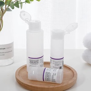 Bouteille à clapet, bouteille cosmétique à presser, bouteille en plastique pour nettoyant visage, bouteille pour tonique, bouteille pour lotion hydratante - Product Image 5