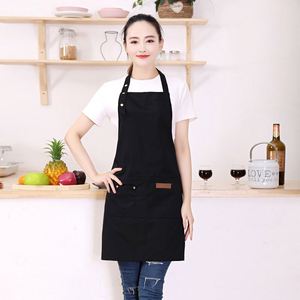 Tablier de travail imperméable et anti-huile pour cuisine domestique, restaurant, jardin, avec impression personnalisée - Vente en gros pour l'étranger - Product Image 6