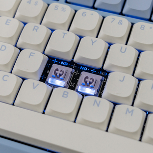 Cấu Hình Thấp Keycap Chilkey nd75 Lp Màn Hình <span class=keywords><strong>LCD</strong></span> Bàn Phím 75% Không Dây Nhôm RGB Chơi Game Bàn Phím - Product Image 3