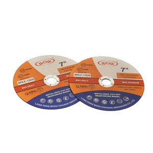 Fabriqué en Chine WGW 7 "180x3.0x22.23 Disque de coupe en métal de haute qualité pour meuleuse d'angle Source Factory 80 m/<span class=keywords><strong>s</strong></span>-avec OEM - Product Image 2