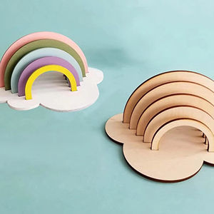 Avions en bois à construire soi-même, planche à dessin, jouets d'avion, modèle d'avion en bois non fini à <span class=keywords><strong>peindre</strong></span> pour anniversaire, famille, école, artisanat - Product Image 2