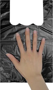 ถุงขยะส่วนบุคคลหัวหม่าเหิงชุน, ถุงใส่ผ้าอนามัยสีดำ, ถุงขยะขนาดเล็ก, 300 แพ็ค, ถุงขยะพลาสติกมีหูหิ้ว - Product Image 5