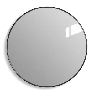 <span class=keywords><strong>Grand</strong></span> miroir décoratif minimaliste moderne Miroir circulaire antique Tenture murale Décoration de salle de bain - Product Image 6