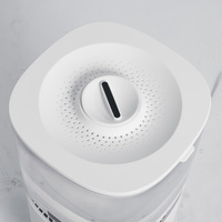 Grande surface utilisant un humidificateur à flamme sans brouillard de grande capacité de 8L pour le bureau à domicile