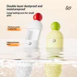 EVEFU - Pastillero Mini de Plástico Ajustable e Impermeable, Dispensador Portátil de Tres Días para Viajes con Diseño Sellado, Caja de Almacenamiento - Product Image 3