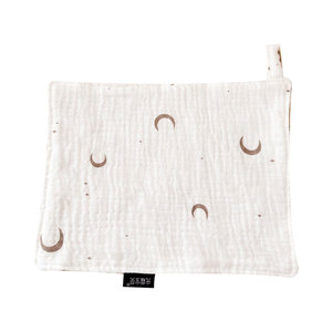 Serviette de gaze imprimée pour bébé <span class=keywords><strong>Petit</strong></span> carré en coton pour nouveau-né <span class=keywords><strong>Mouchoir</strong></span> doux pour usage domestique - Product Image 3
