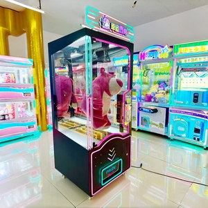 XinlianTimes Seven Second Challenge <span class=keywords><strong>Lucky</strong></span> <span class=keywords><strong>One</strong></span> Cut Scissors Prize Claw Machine Kids Arcade 110-240V Metal Acrylic Cabinet <span class=keywords><strong>One</strong></span> - Product Image 6