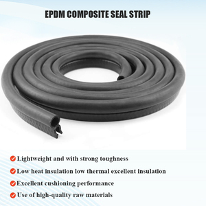 Nhà Máy Bán buôn giá Xe Cửa sổ con dấu cửa con dấu cao su Dải EPDM cao su cạnh TRIM thời tiết Tước - Product Image 2