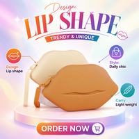 Grande trousse de maquillage en silicone grande capacité, pochette cosmétique mignonne couleur bonbon, organiseur de voyage, étui de toilette à fermeture éclair pour usage quotidien