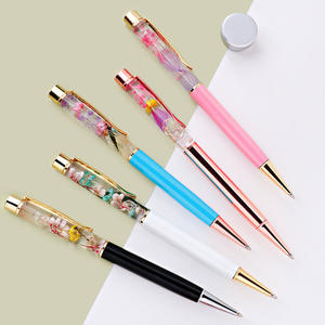 ปากกาลูกลื่นพีวีซีแบบกำหนดเองโลโก้ได้หลากหลายสี - Product Image 1