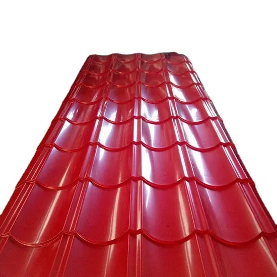 Zhongting PPGI Corrugated Metal Roofing Sheet for Sale