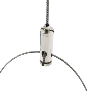 Kit de suspension réglable en laiton avec crochets croisés pour câble métallique bifurqué, idéal pour l'installation de luminaires suspendus au <span class=keywords><strong>plafond</strong></span> - Product Image 3