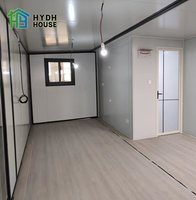 Casa Contenedor de Lujo Expandible de 20-40 Pies con Paneles Sándwich de Acero, Prefabricada, Plegable, Dos Dormitorios, Oficina en Casa, Estilo Australiano