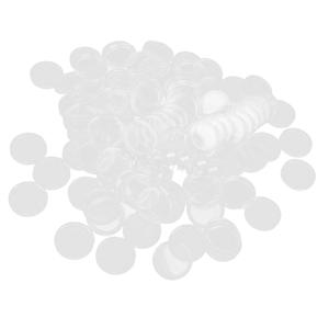 300 pezzi da 19mm capsule monete rotonde contenitore raccolta monete per Penny/centesimi pratiche portamonete - Product Image 3