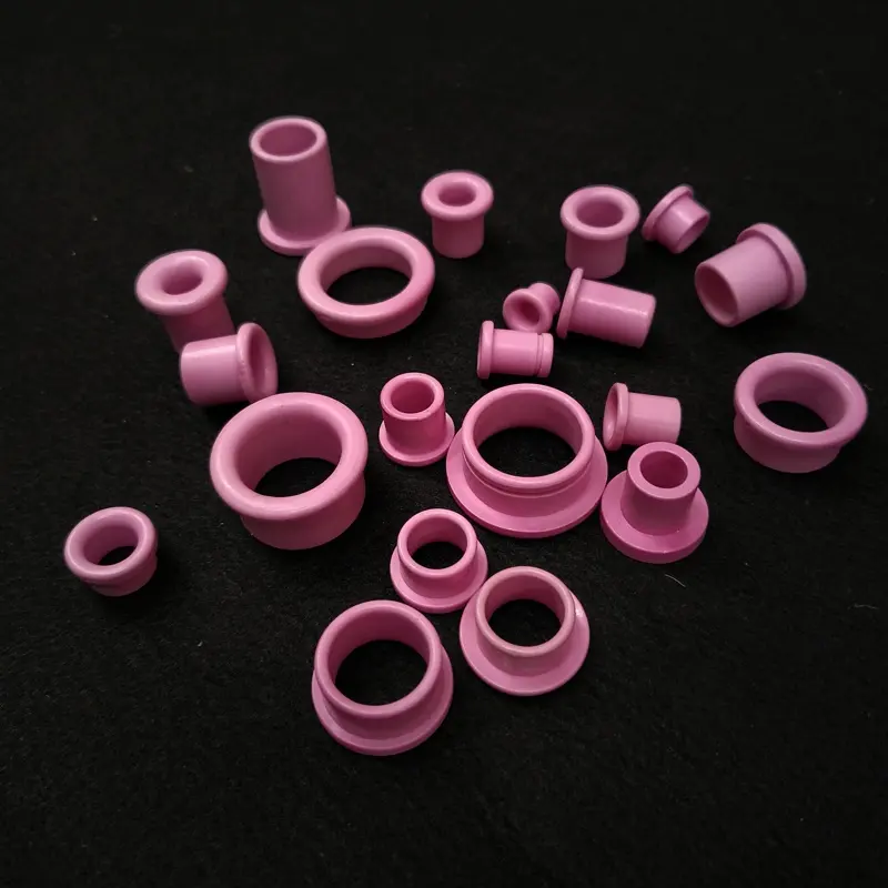 핑크 작은 구멍 풀리 알루미나 실 섬유 세라믹 원사 가이드