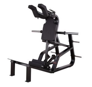Machine à Squats Hack, <span class=keywords><strong>Presse</strong></span> à Jambes à Charge de Plaques pour l'Entraînement de la Force des <span class=keywords><strong>Quadriceps</strong></span> et des Fessiers, Équipement de Gym Commercial - Product Image 1