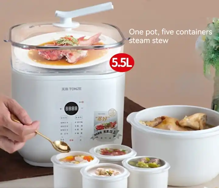 Electric Multi-Cooker Stew Pot