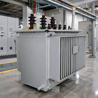 Transformateur de puissance immergé dans l'huile 10kV 11kV, transformateur de distribution triphasé, fabricant de transformateurs électriques