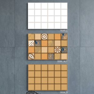 Wholesale Premium Glazed Ceramic Wall Tiles 300x450mm Porcelain Decorative Tiles Japanese for Bathroom Interior Walls Floors - Product Image 2