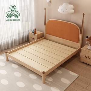 Casa biancheria da <span class=keywords><strong>letto</strong></span> singola Full Size lusso bambini principessa ragazze cartone animato rosa <span class=keywords><strong>letto</strong></span> per bambini in legno massello - Product Image 3