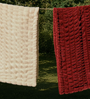 Plaids doux et chauds personnalisés en fausse fourrure de lapin double couche respirante pour canapé et lit en hiver