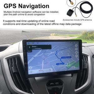 Radio para Auto con Android 13 y Voz AI para Ford Transit Custom 2013-2016, Reproductor Multimedia de Video, Estéreo, GPS, Dispositivo Inalámbrico CarPlay de 9 Pulgadas - Product Image 2