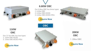 เครื่องชาร์จแบตเตอรี่ในตัว Brogen 6.6KW IP67 พร้อม DCDC 1.5KW + PDU 3-in-1 พร้อมระบบระบายความร้อน CAN Bus สำหรับยานยนต์ ตัวแปลงไฟ AC OBC Elect - Product Image 5