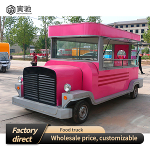 YC-T13 En Acier Inoxydable En Plein Air Restauration Camion Voiture Cuisine Mobile pour Snack Alimentaire Hotdogs Chips Crème Glacée Fast <span class=keywords><strong>Food</strong></span> Concession - Product Image 4