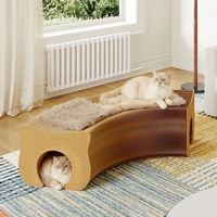 Décoration d'intérieur créative et interactive pour animaux de compagnie, idéale pour vitrine