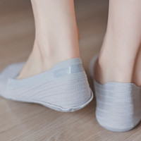 Chaussettes bateau pour femmes, été, fines, en coton imprimé, invisibles, courtes, antidérapantes, pour mocassins