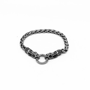 Pulsera de Cadena con Cabeza de Serpiente yunnique, Acero Inoxidable 316, Joyería Unisex, Diseño para Regalo - Product Image 1