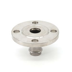 एचएस स्टेनलेस स्टील एसएस316एल/एसएस304 डीवीजीडब्ल्यू विएगा प्रेस फिटिंग निकला हुआ किनारा - Product Image 5