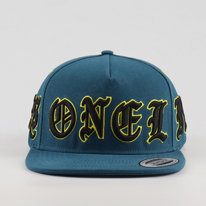 Gorra Snapback unisex de poliéster clásica para todas las estaciones de alta calidad OEM, gorra de béisbol de ala plana con bordado 3D de 5 paneles personalizada - Product Image 2