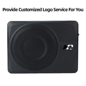 Popular venta 10 pulgadas debajo del asiento Subwoofer Delgado activo para sistema de audio del coche Subwoofer debajo del asiento - Product Image 3
