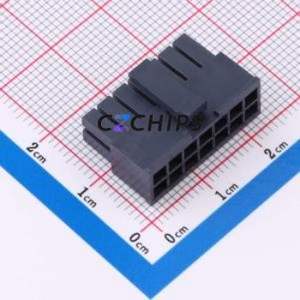 430251410 Housing (Wire-to-Board / Wire-to-Wire) P=3mm Connector 2x7P 3mm Micro-Fit (MX 3.0) 3mm - Product Image 1