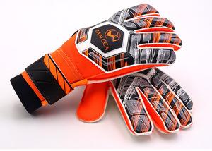 Gants de gardien de but de football - Gants d'entraînement en latex avec protection des doigts pour joueurs adultes et jeunes - Product Image 4