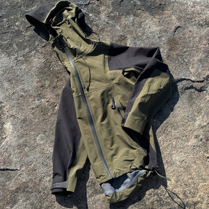 <strong>Custom</strong> Waterproof <strong>Windbreaker</strong> Jacket for Men High Quality Lightweight Soft Shell Nylon Jackets - Product Image 4