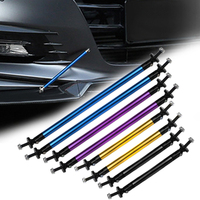 Barre de liaison réglable universelle noire FTHP pour accessoires de modification de carrosserie automobile