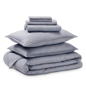 Juego de <span class=keywords><strong>cama</strong></span> con bolsa King Size 1800 Premium Goose Down Juego de <span class=keywords><strong>cama</strong></span> alternativo con sábana y edredón - Product Image 1