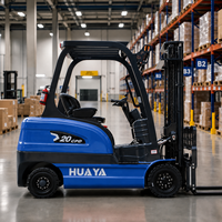 Chariot élévateur électrique robuste de 1t, 2t, 2,5t, 3t, hauteur de levage 1m-5m, batterie au lithium, fabrication professionnelle depuis 25 ans