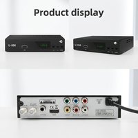 Receptor de TV Digital HD JUNUO U-006 ISDB-T 8MHz H.265 HEVC con Menú en Portugués, EWBS de Emergencia, OEM de Fábrica, Venta al por Mayor