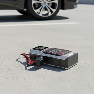 Démarreur de Voiture de Qualité Supérieure, Batterie Externe, Compresseur d'Air Portable, Gonfleur de Pneus - Product Image 1