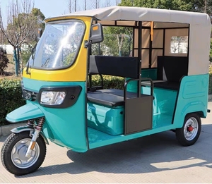 Nuovo Triciclo <span class=keywords><strong>a</strong></span> Benzina Motorizzato 2025 con Carrozzeria Aperta, Veicolo <span class=keywords><strong>a</strong></span> <span class=keywords><strong>3</strong></span> <span class=keywords><strong>Ruote</strong></span> Tipo Tuk-Tuk ad Alta Sicurezza per 6 Passeggeri - Product Image 4