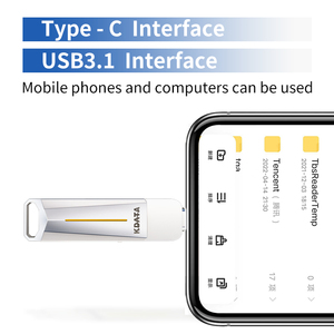 Kdata alta calidad SSD teléfono móvil ordenador <span class=keywords><strong>USB</strong></span> 3,0 interfaz Dual capacidad personalizada portátil móvil Metal <span class=keywords><strong>USB</strong></span> <span class=keywords><strong>Flash</strong></span> Drive - Product Image 5