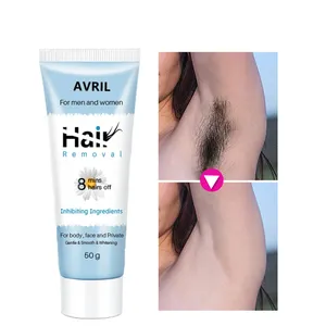 OEM-Crema de depilación permanente para hombres y mujeres, crema para lociones, removedor de vello facial, piernas y axilas