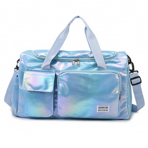 Sac de voyage à roulettes coloré, grande capacité, séparation sec/humide, idéal pour les déplacements professionnels de courte distance – Offre Spéciale - Product Image 6