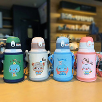Termo de acero inoxidable para niños, termo personalizado, ecológico, para gimnasio, deportes