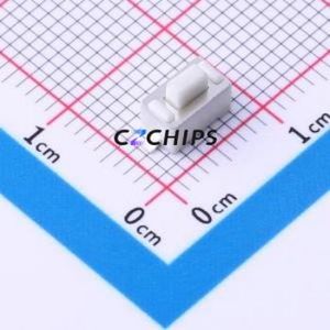 TSB013A5026B Tactile Switch SMD,6x3.5mm Switch Rectangle Button 2.6N Vertical Mount 6mm - Product Image 1